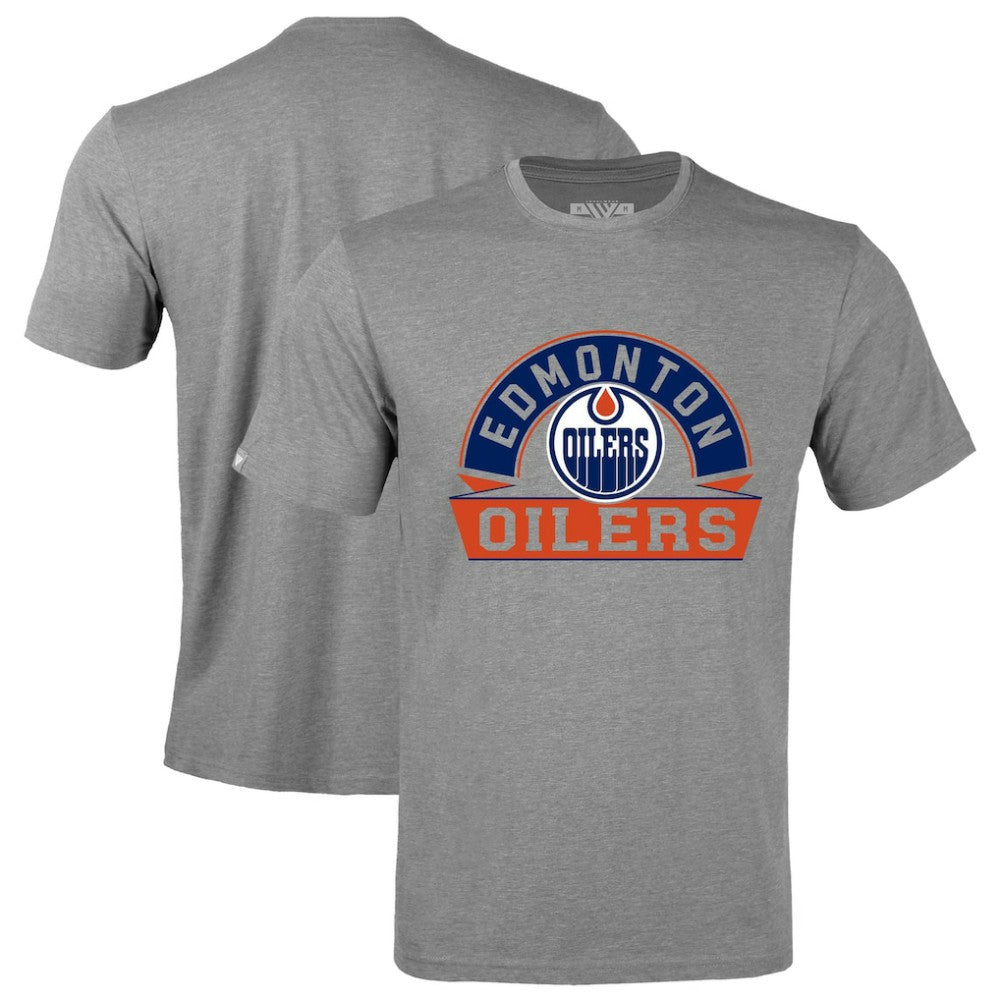 Edmonton Oilers Levelwear Richmond Banner Arch T-Shirt Online