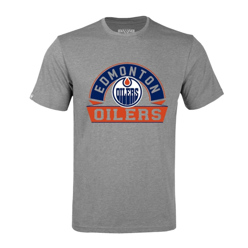 Edmonton Oilers Levelwear Richmond Banner Arch T-Shirt Online
