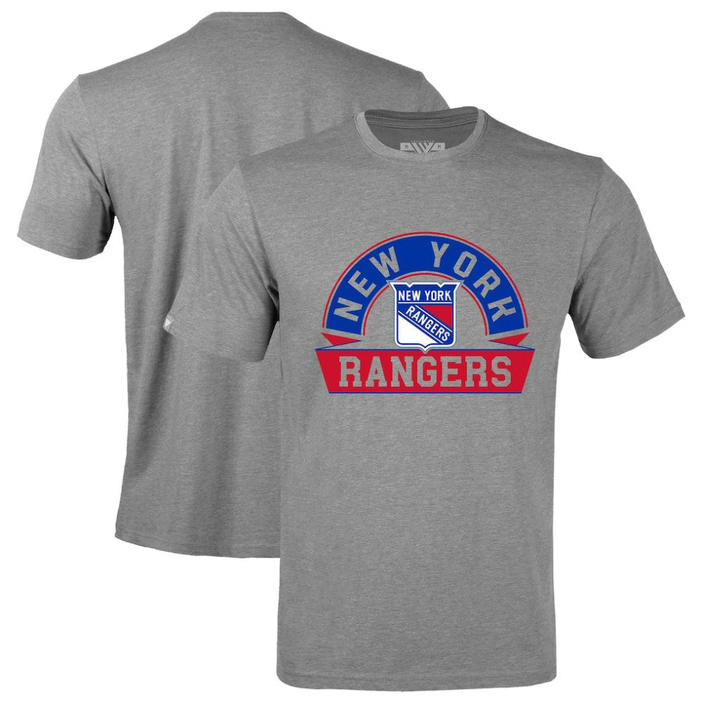 New York Rangers Levelwear Richmond Banner Arch T-Shirt Outlet