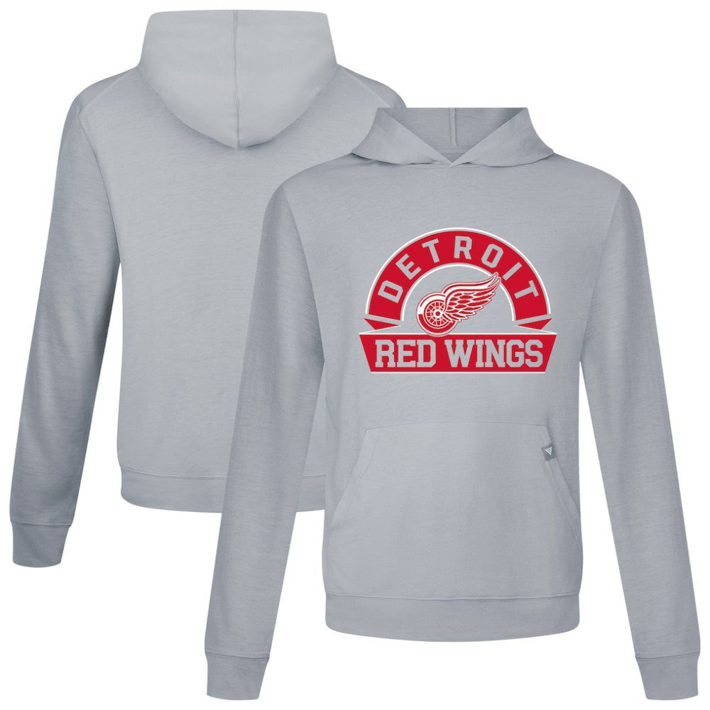 Detroit Red Wings Levelwear Relay Banner Arch Pullover Hoodie Discount