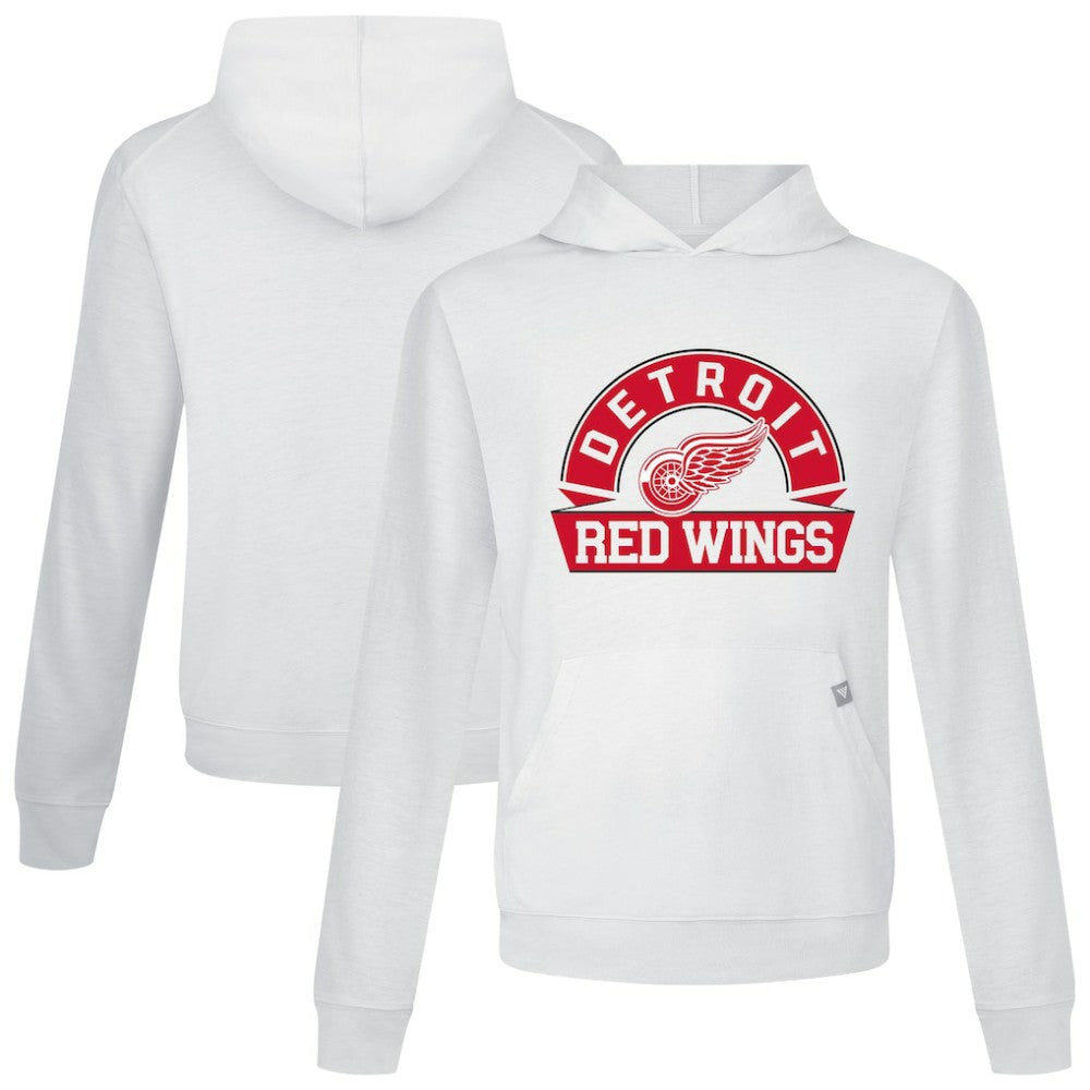 Detroit Red Wings Levelwear Relay Banner Arch Pullover Hoodie On Sale