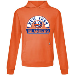 New York Islanders Levelwear Relay Banner Arch Pullover Hoodie For Sale