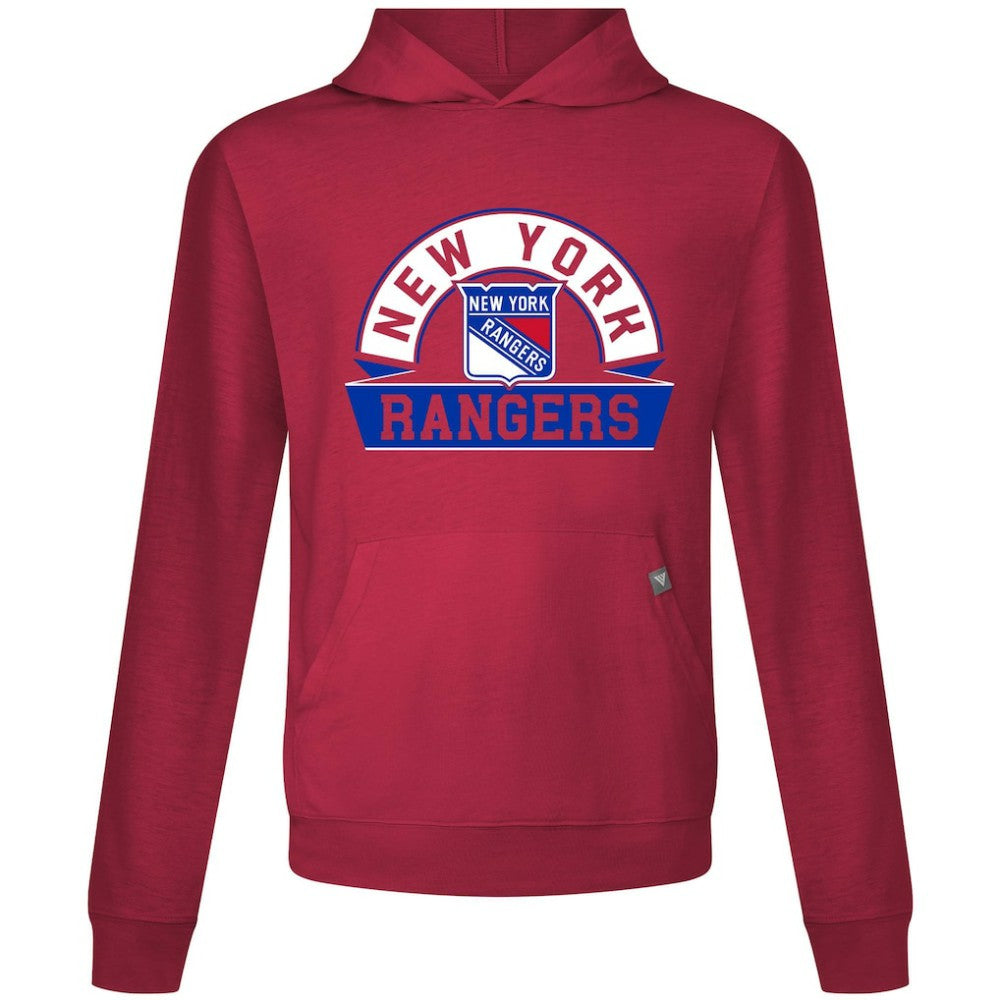 New York Rangers Levelwear Relay Banner Arch Pullover Hoodie Online