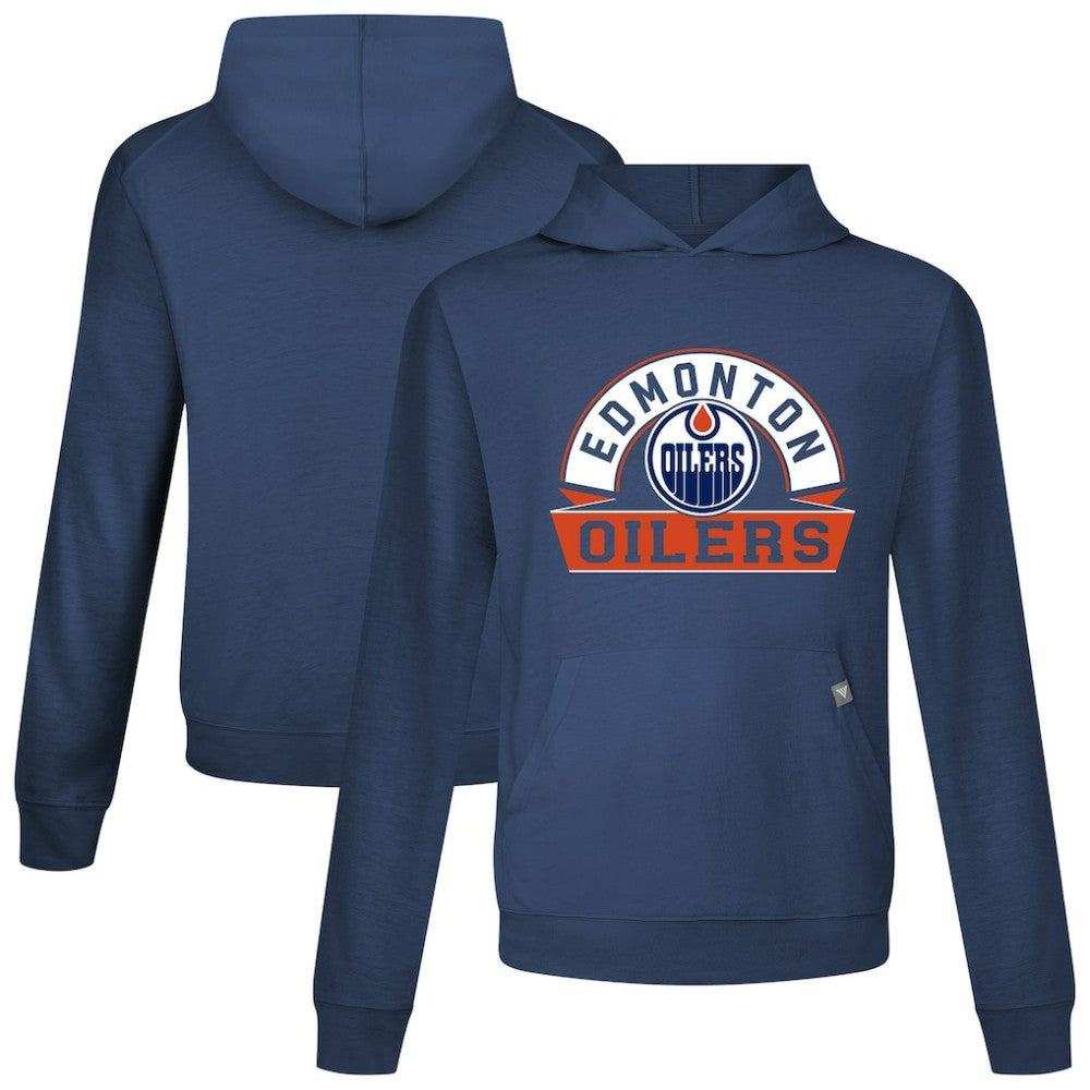 Edmonton Oilers Levelwear Relay Banner Arch Pullover Hoodie Online