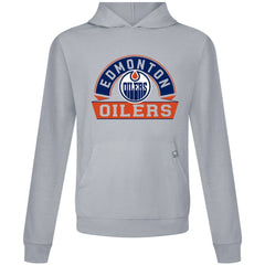 Edmonton Oilers Levelwear Relay Banner Arch Pullover Hoodie For Sale