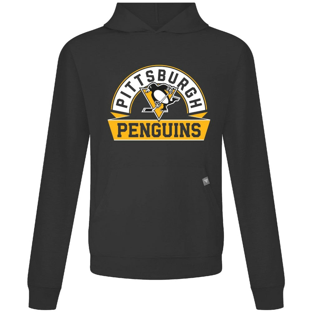 Pittsburgh Penguins Levelwear Relay Banner Arch Pullover Hoodie For Sale