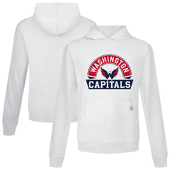 Washington Capitals Levelwear Relay Banner Arch Pullover Hoodie Sale