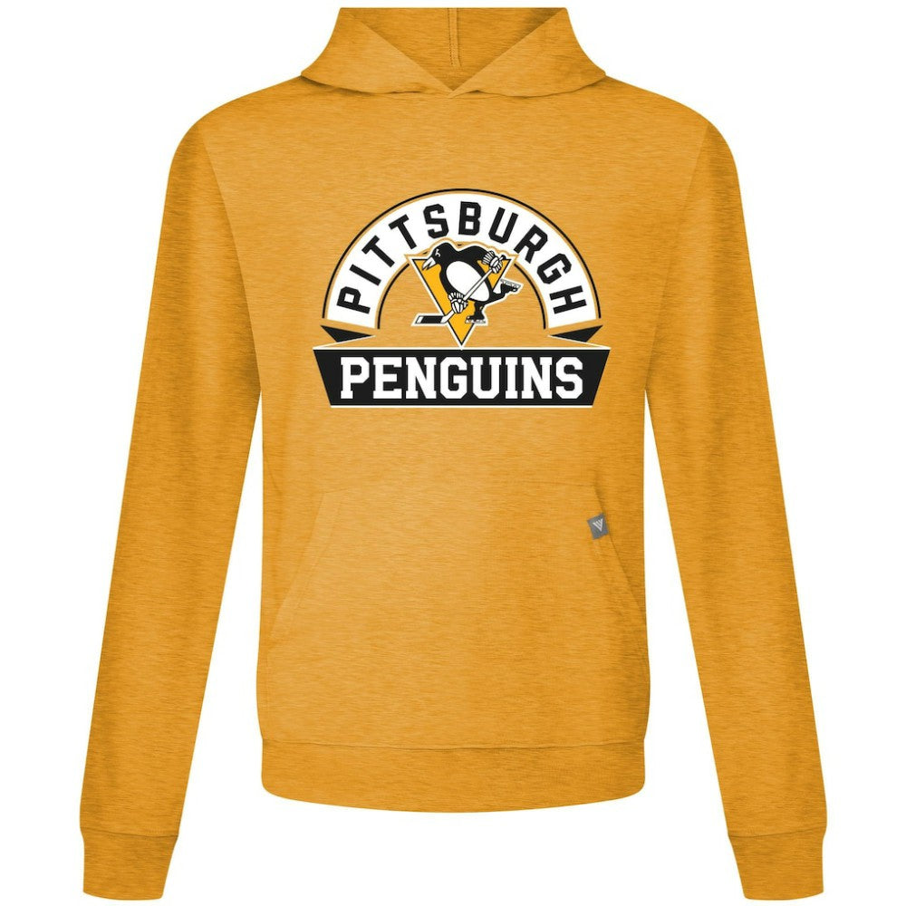 Pittsburgh Penguins Levelwear Relay Banner Arch Pullover Hoodie For Sale