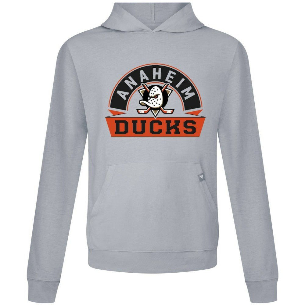 Anaheim Ducks Levelwear Relay Banner Arch Pullover Hoodie Discount