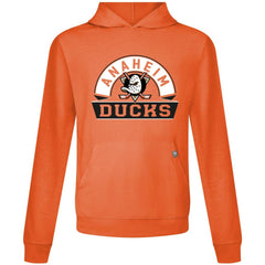 Anaheim Ducks Levelwear Relay Banner Arch Pullover Hoodie On Sale