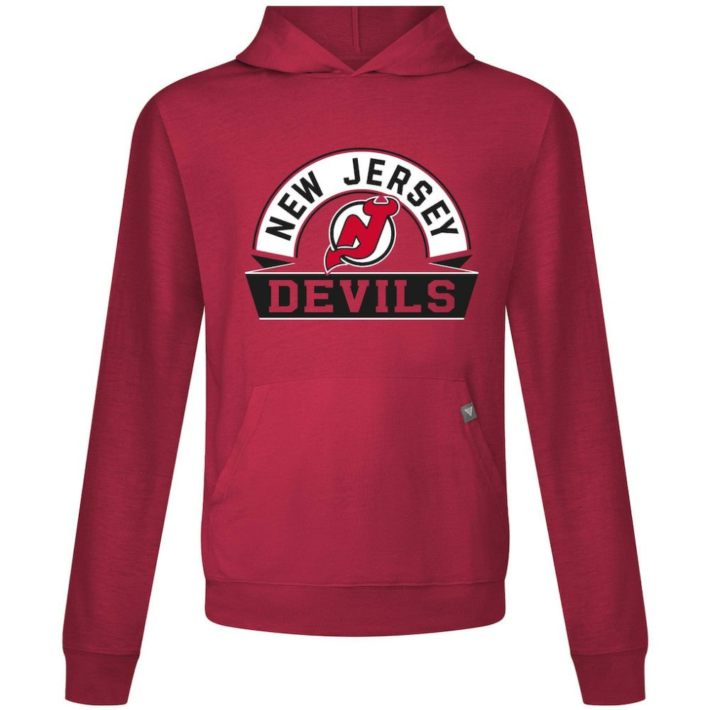 New Jersey Devils Levelwear Relay Banner Arch Pullover Hoodie On Sale