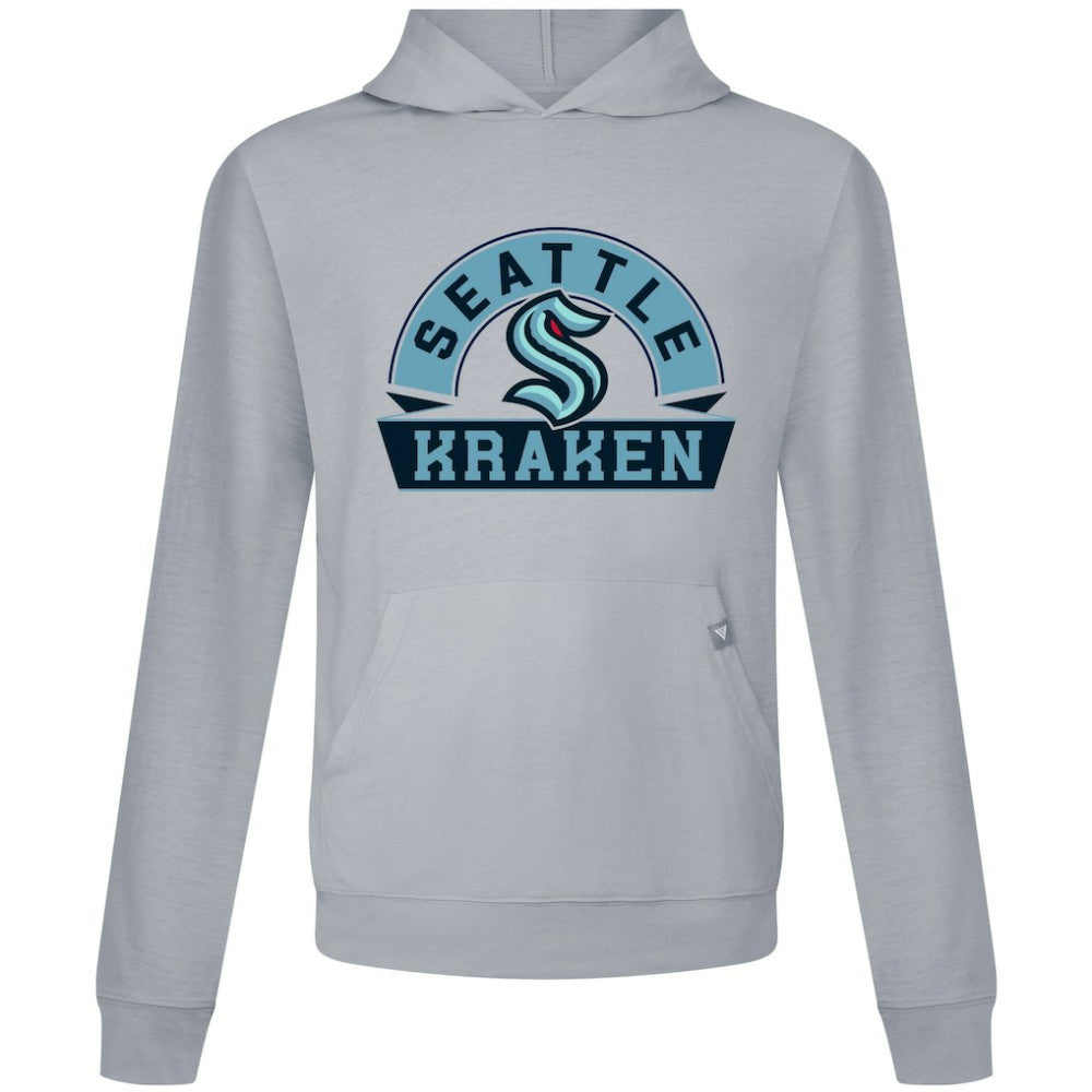 Seattle Kraken Levelwear Relay Banner Arch Pullover Hoodie Outlet