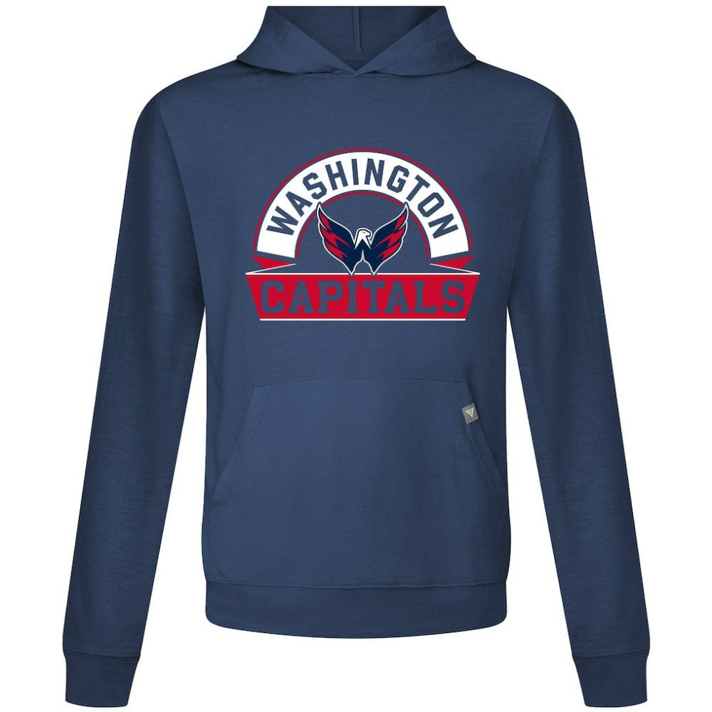 Washington Capitals Levelwear Relay Banner Arch Pullover Hoodie On Sale