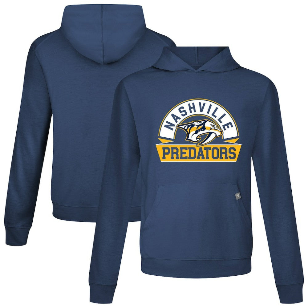 Nashville Predators Levelwear Relay Banner Arch Pullover Hoodie Outlet