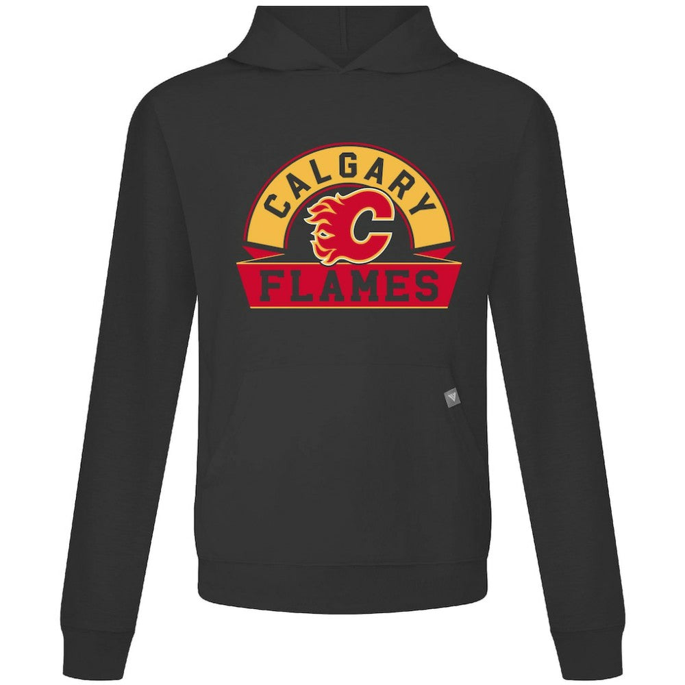 Calgary Flames Levelwear Relay Banner Arch Pullover Hoodie Discount