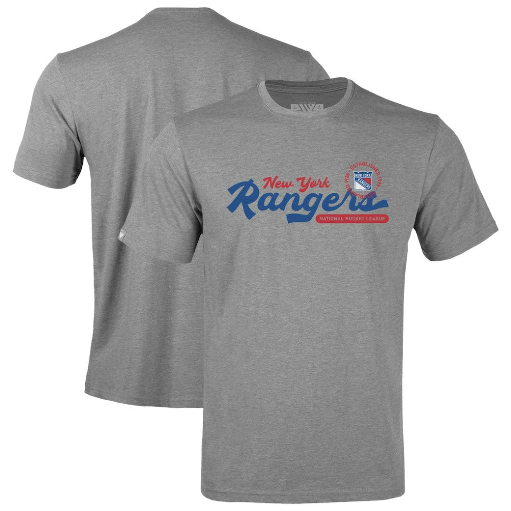New York Rangers Levelwear Youth Little Richmond Monument T-Shirt For Sale