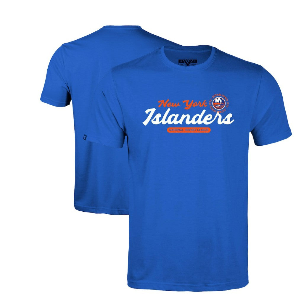 New York Islanders Levelwear Youth Little Richmond Monument T-Shirt For Sale