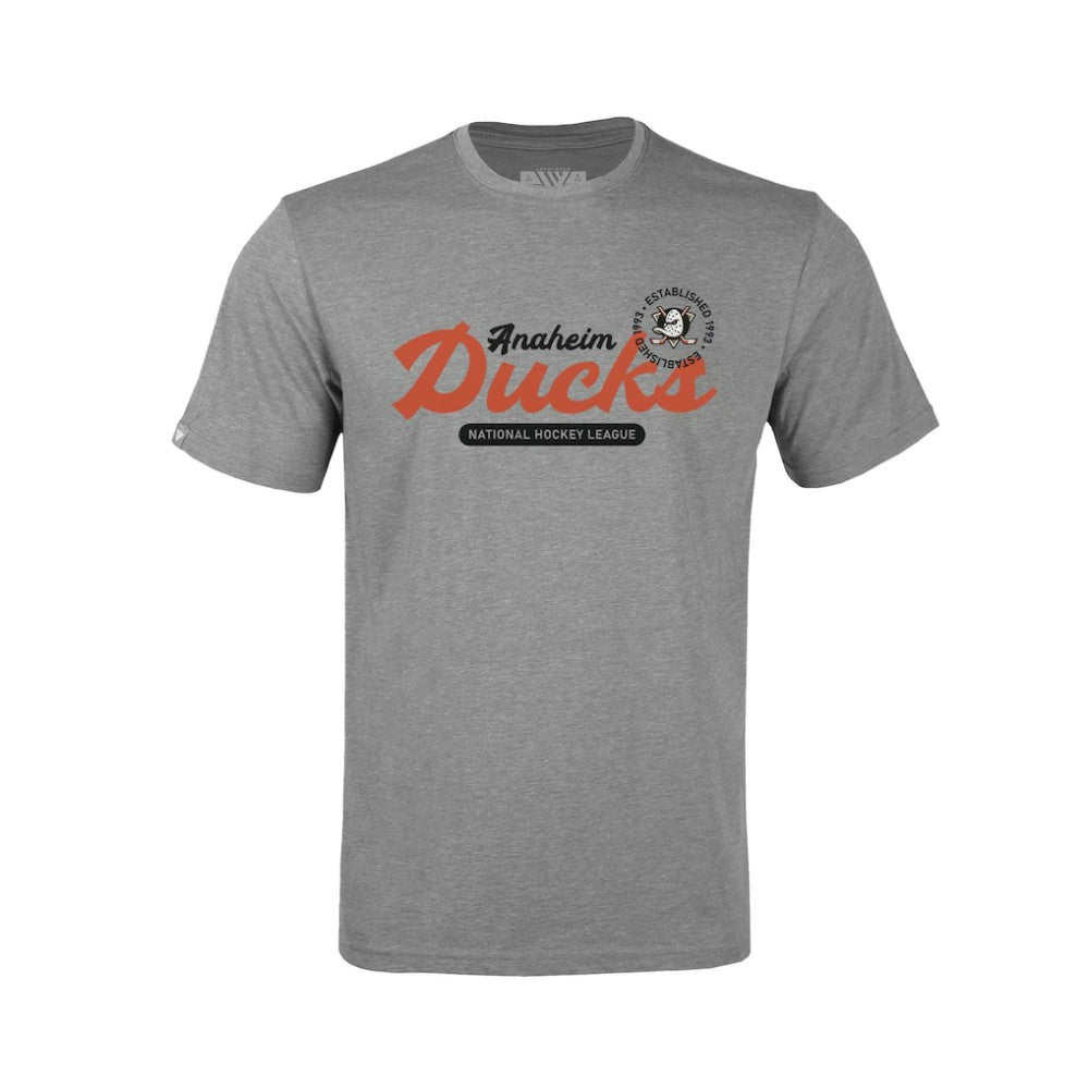 Anaheim Ducks Levelwear Youth Little Richmond Monument T-Shirt On Sale