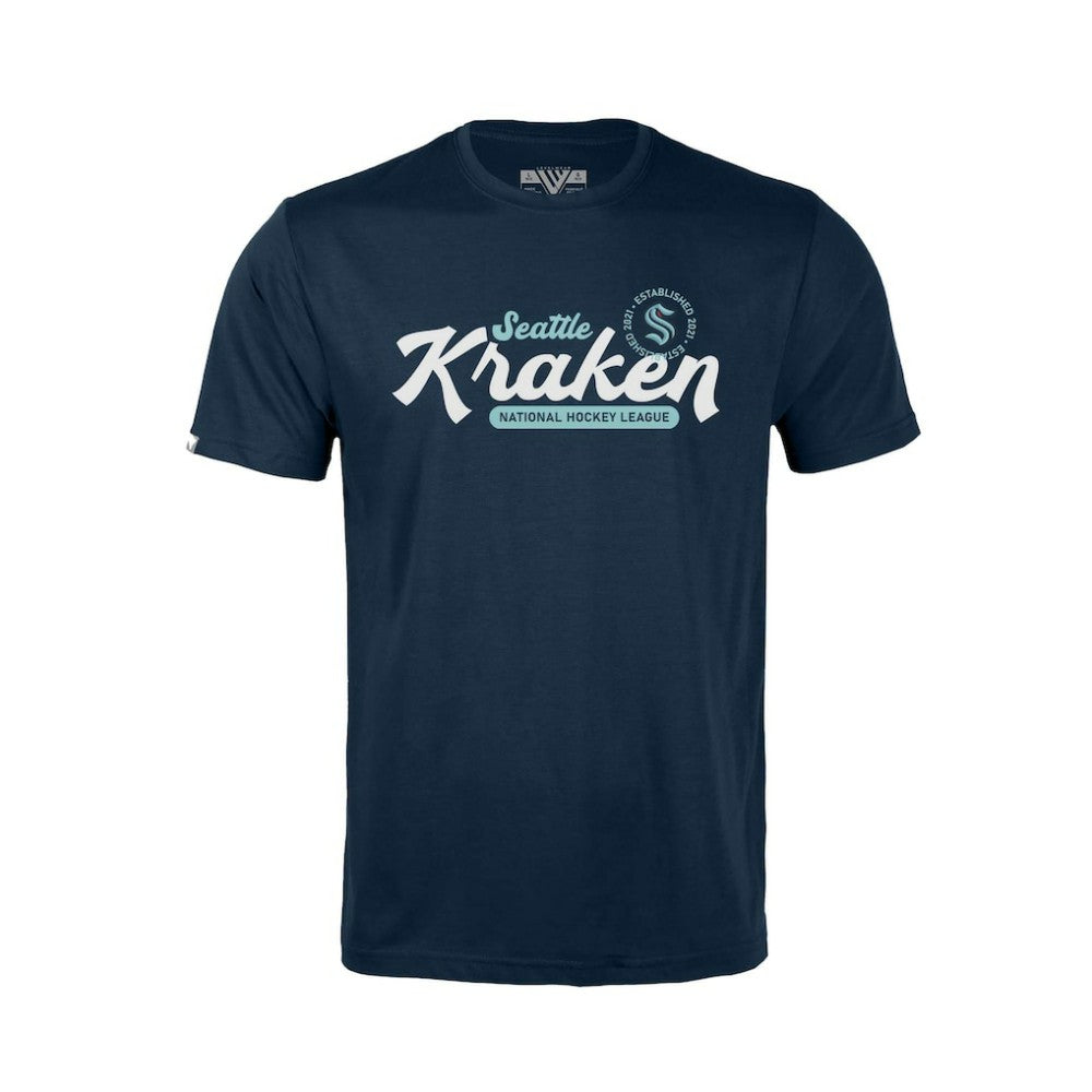 Seattle Kraken Levelwear Youth Little Richmond Monument T-Shirt Sale
