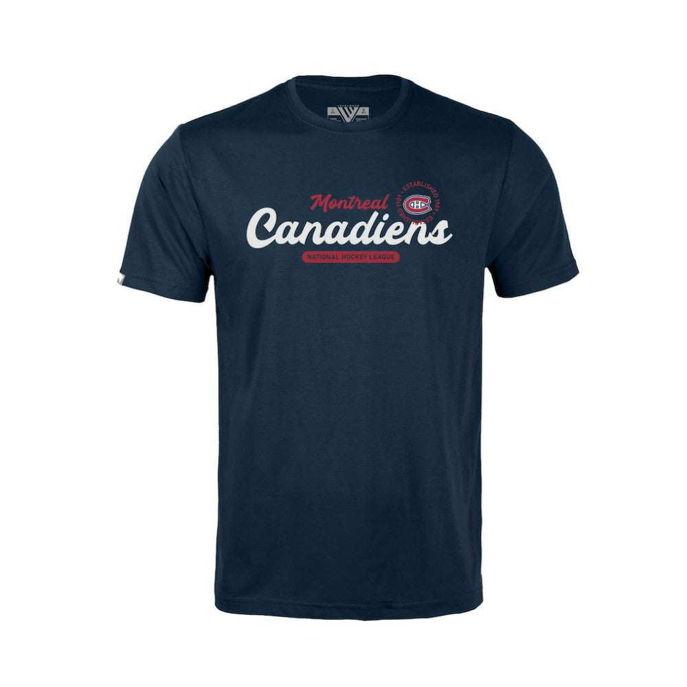 Montreal Canadiens Levelwear Youth Little Richmond Monument T-Shirt Outlet