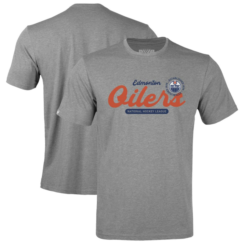 Edmonton Oilers Levelwear Youth Little Richmond Monument T-Shirt Discount