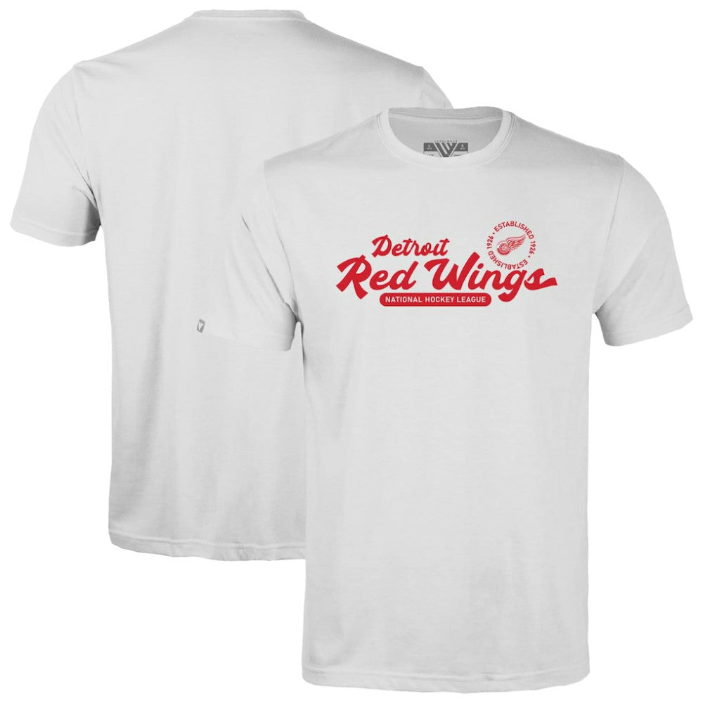 Detroit Red Wings Levelwear Youth Little Richmond Monument T-Shirt Discount