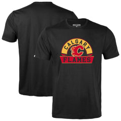 Calgary Flames Levelwear Youth Little Richmond Banner Arch T-Shirt On Sale