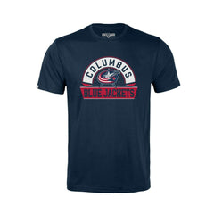 Columbus Blue Jackets Levelwear Youth Little Richmond Banner Arch T-Shirt For Sale