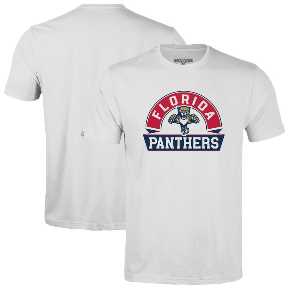 Florida Panthers Levelwear Youth Little Richmond Banner Arch T-Shirt For Sale