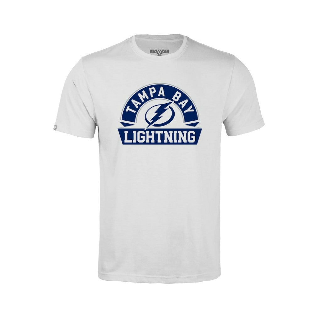 Tampa Bay Lightning Levelwear Youth Little Richmond Banner Arch T-Shirt Online