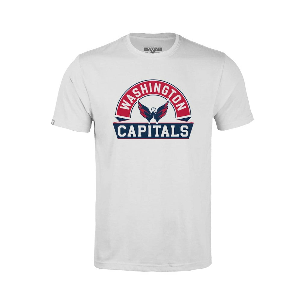 Washington Capitals Levelwear Youth Little Richmond Banner Arch T-Shirt For Sale