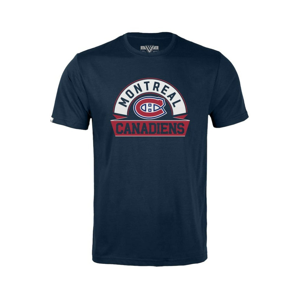 Montreal Canadiens Levelwear Youth Little Richmond Banner Arch T-Shirt Sale