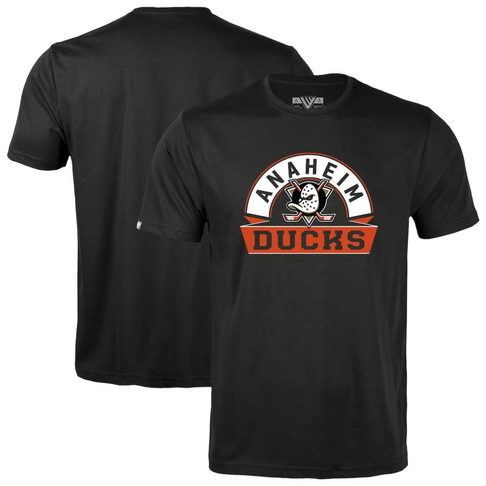 Anaheim Ducks Levelwear Youth Little Richmond Banner Arch T-Shirt Discount