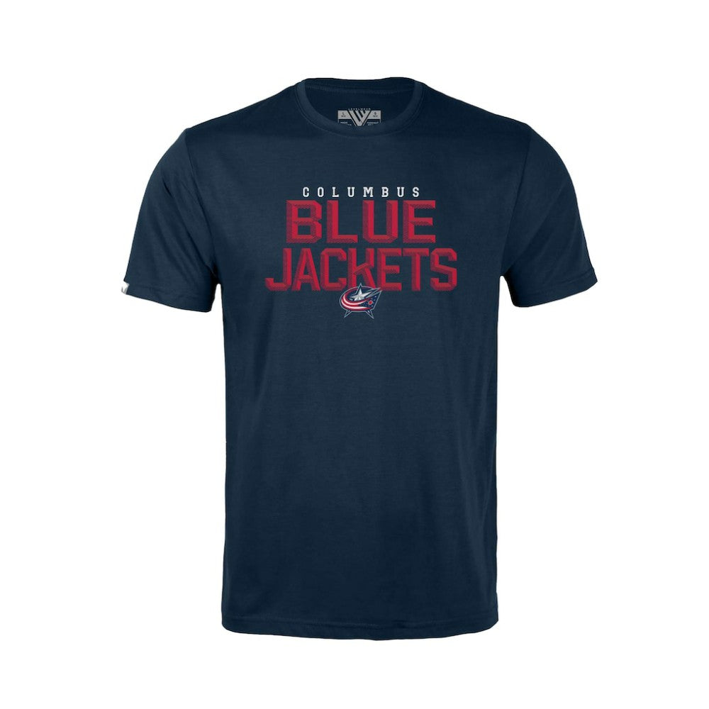 Columbus Blue Jackets Levelwear Youth Little Richmond Carve T-Shirt Online
