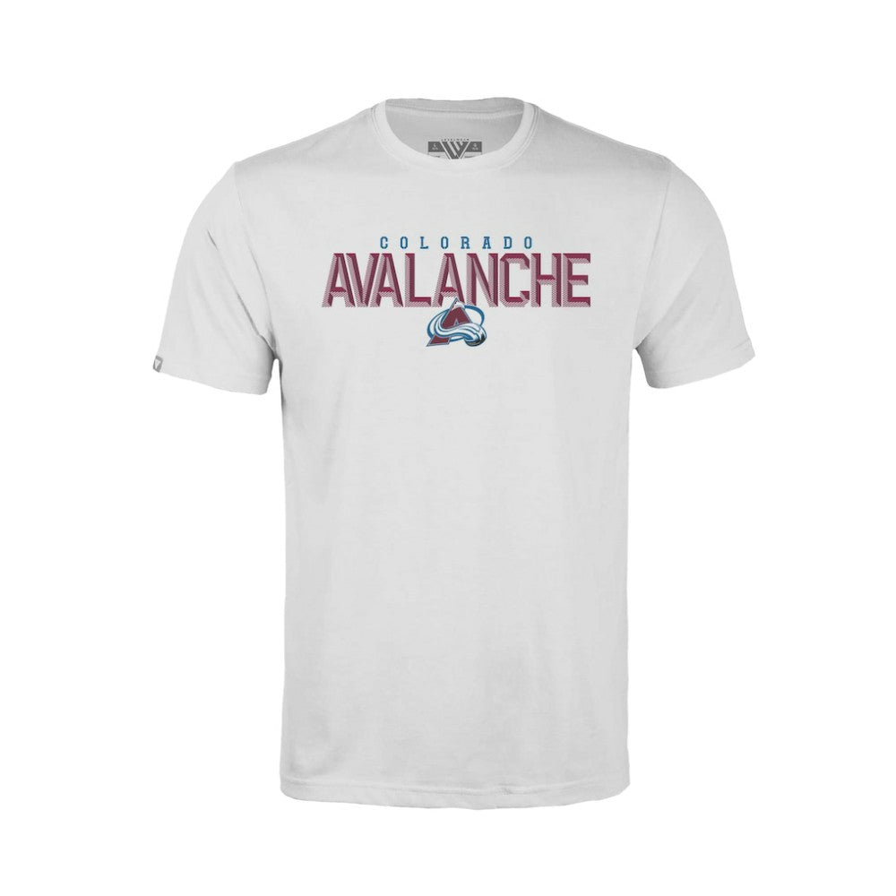 Colorado Avalanche Levelwear Youth Little Richmond Carve T-Shirt Outlet