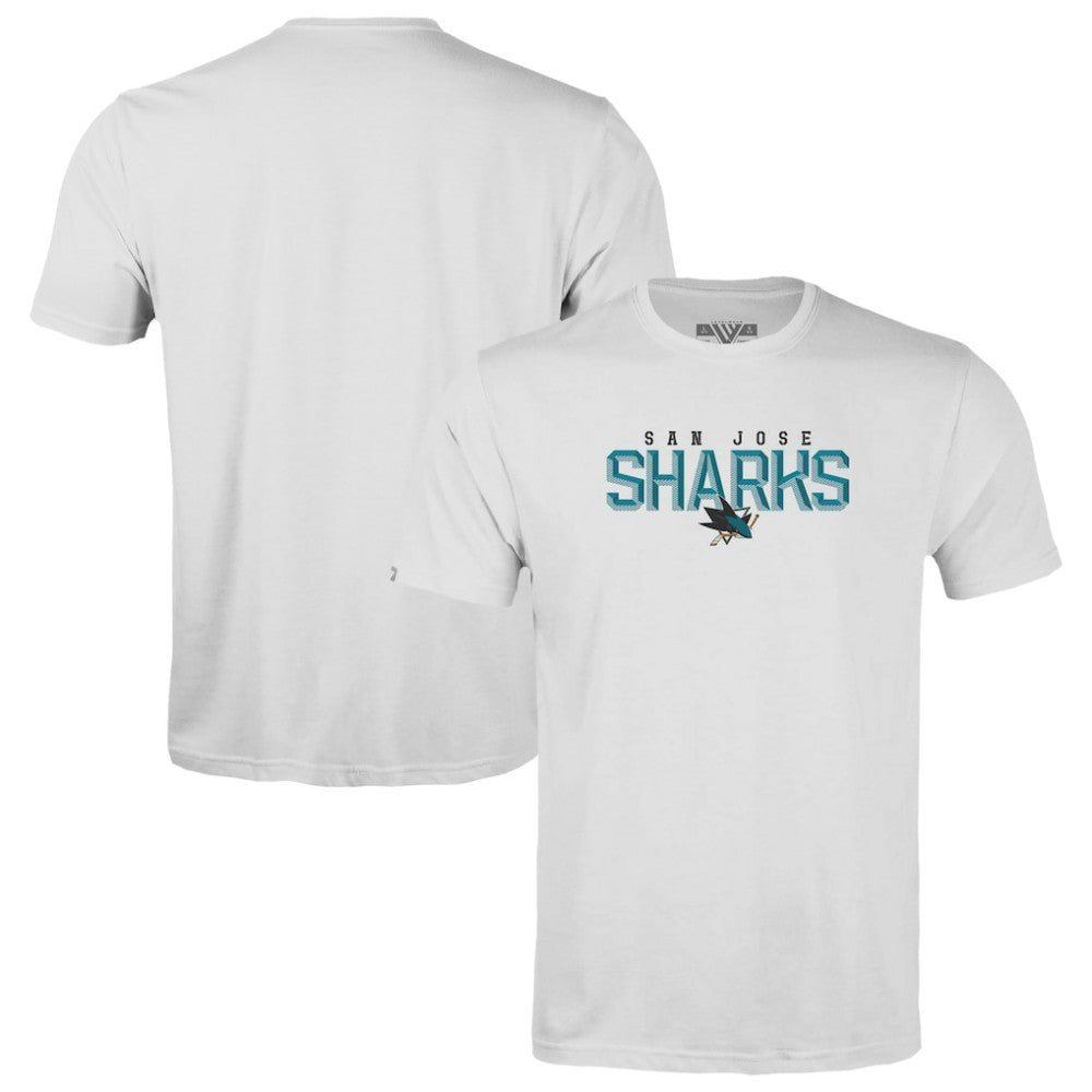 San Jose Sharks Levelwear Youth Little Richmond Carve T-Shirt Outlet