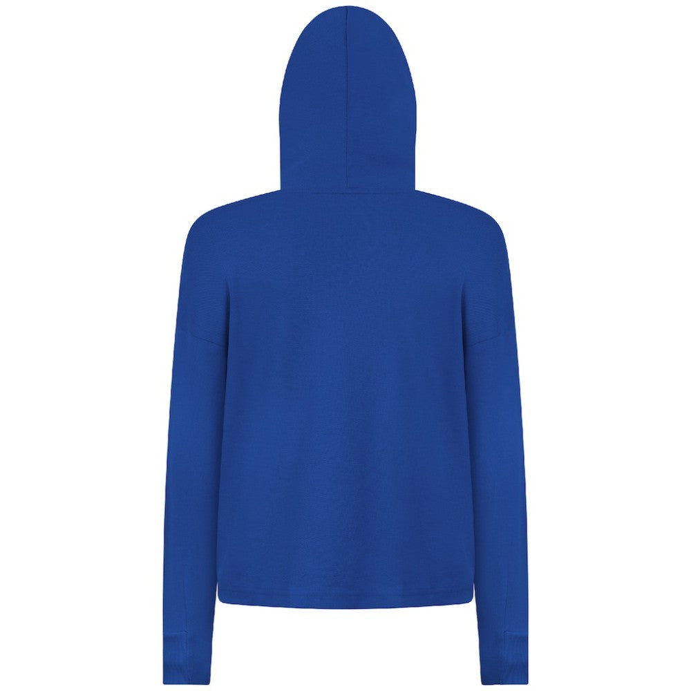 New York Rangers Levelwear Women's Sweet Monument Tri-Blend Cropped Pullover Hoodie Sale