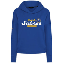 Buffalo Sabres Levelwear Women's Sweet Monument Tri-Blend Cropped Pullover Hoodie Online