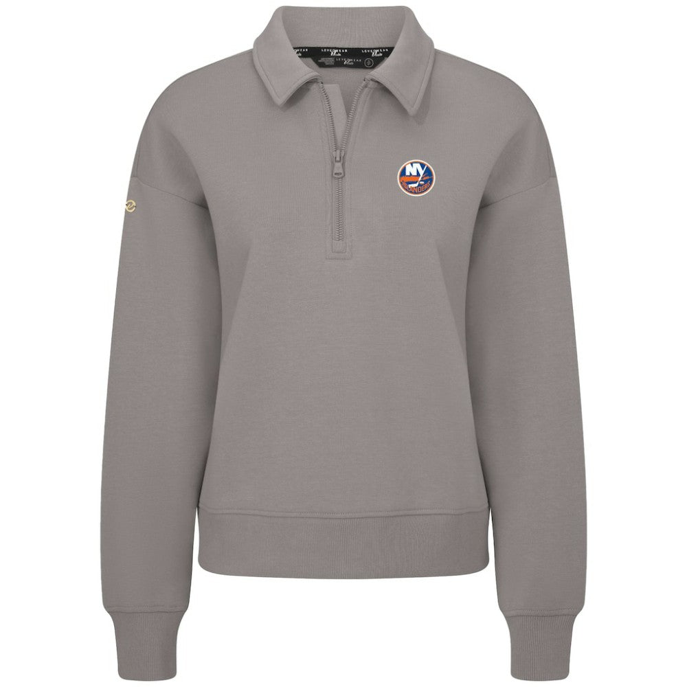 New York Islanders Levelwear Women's Canmore Quarter-Zip Pullover Online