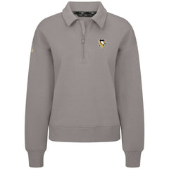 Pittsburgh Penguins Levelwear Women's Canmore Quarter-Zip Pullover On Sale
