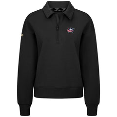 Columbus Blue Jackets Levelwear Women's Canmore Quarter-Zip Pullover For Sale