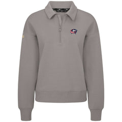 Columbus Blue Jackets Levelwear Women's Canmore Quarter-Zip Pullover Outlet