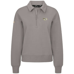 Nashville Predators Levelwear Women's Canmore Quarter-Zip Pullover Sale