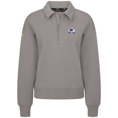 Colorado Avalanche Levelwear Women's Canmore Quarter-Zip Pullover For Sale