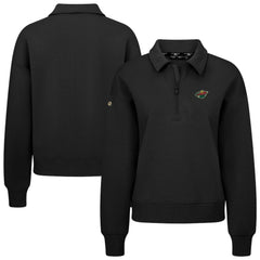 Minnesota Wild Levelwear Women's Canmore Quarter-Zip Pullover Online