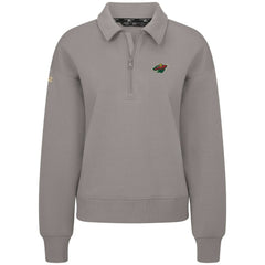 Minnesota Wild Levelwear Women's Canmore Quarter-Zip Pullover For Sale