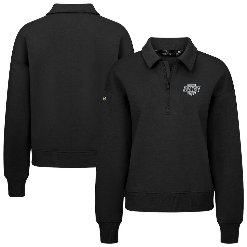 Los Angeles Kings Levelwear Women's Canmore Quarter-Zip Pullover On Sale