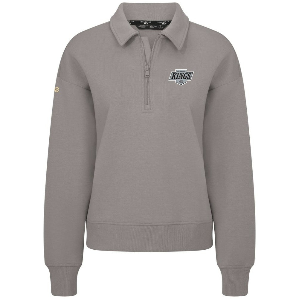 Los Angeles Kings Levelwear Women's Canmore Quarter-Zip Pullover Discount