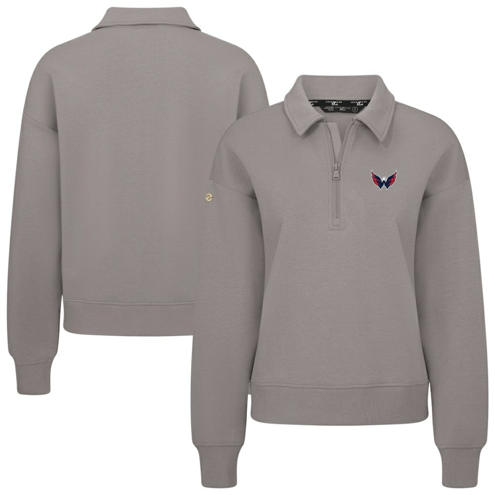 Washington Capitals Levelwear Women's Canmore Quarter-Zip Pullover Online