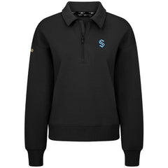 Seattle Kraken Levelwear Women's Canmore Quarter-Zip Pullover Discount